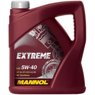 Mannol motoreļļa Extreme 5W-40, 4L