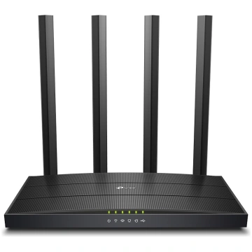 TP-Link Archer C6U bezvadu maršrutētājs Wi-Fi 5 AC