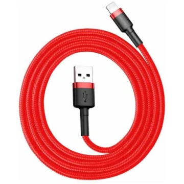 Baseus Cafule USB Lightning Cable 2,4A 0,5m (Red) 
