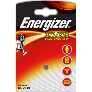 Akumulators, ENERGIZER, ENERGIZER SILVER OXIDE 377