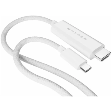 HYPER HyperDrive USB-C uz HDMI kabelis 4K60Hz 2.5m