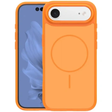 Frame Thin Mag case for iPhone 17 Air 6,6" orange 