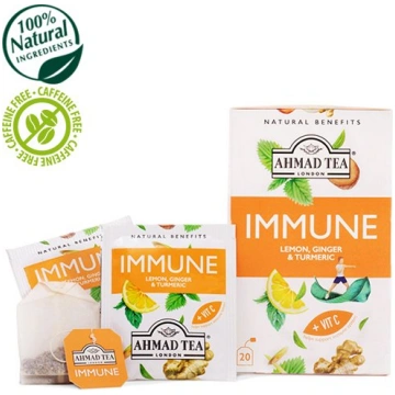 Lemon, Ginger & Turmeric "Immune" Infusion