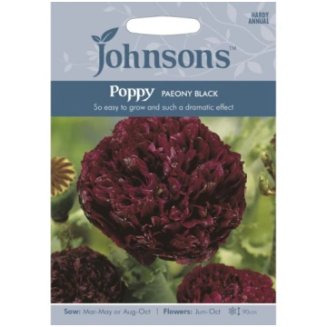 Magone PAEONY BLACK, 750 sēklas, UK