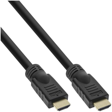 InLine High Speed HDMI kabelis ar Ethernet Premium