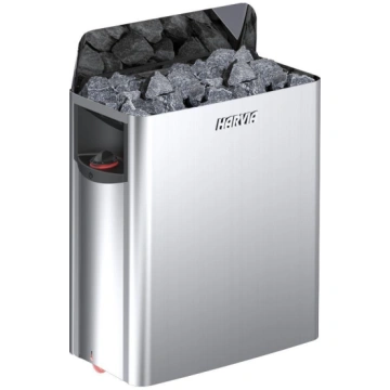 Harvia The Wall SW60 Steel 6 kW, 5–8m3 elektriskā 