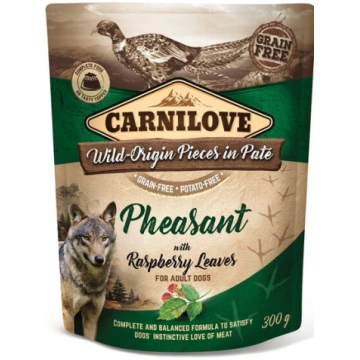 Carnilove Pate Pheasant With Raspberry Leaves 300g