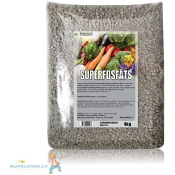 Mēslojums superfosfāts 4kg P19% 00099