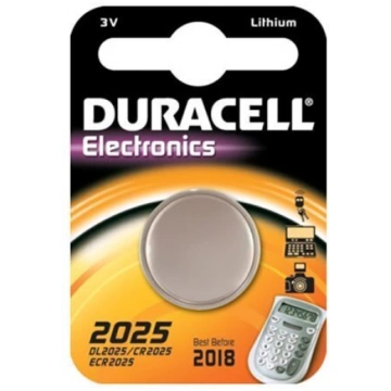 Duracell CR2025 Long Lasting Power 3V Lithium Liti