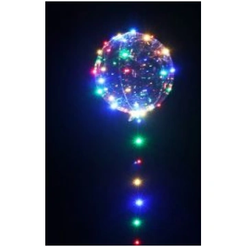 Izgaismots balons - bumba ar LED gaismas diodēm uz