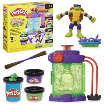 Play-Doh Ninja Čūsku Mutācijas Stacija, modelēšana