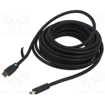 Cable; HDMI plug,both sides; PVC; HDMI 2.0; 4K; Le