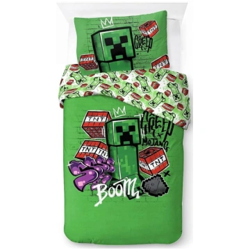 Jay Franco Minecraft Creeper gultasveļas komplekts