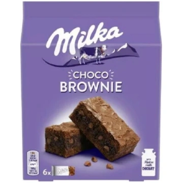 Milka Brownie Cookies 150 g — šokolādes cepumi, ie