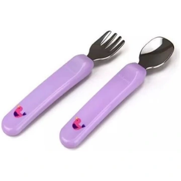 Bērnu trauki Kidsme Kids Cutlery 140301 LA Lavende