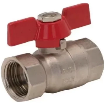 ARCO lodveida ventilis 1/2" FF tauriņrokturis PN25