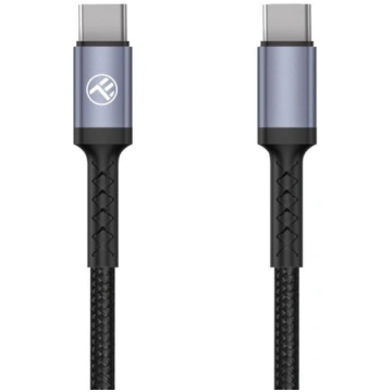 Tellur Type-C To Type-C Cable 3A 60W 1m Black TLL1