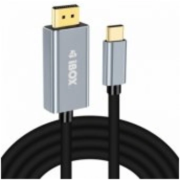 Ibox Cable USB-C - DisplayPort 4K 1.8m Black akses