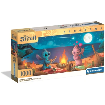 Clementoni - Puzzle Panorama HQC Disney Stitch 100