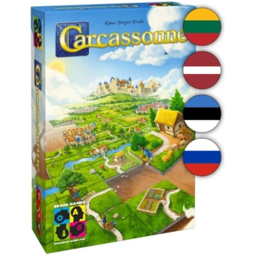 Galda spēle Carcassonne Brain Games Carcassonne Ba