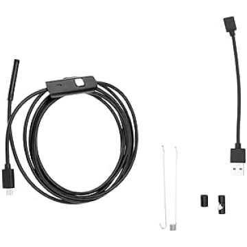 USB endoskops Inspekcijas kamera Borescope ūdensiz