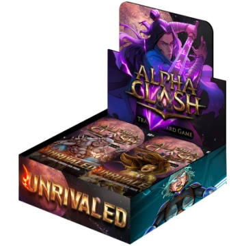 Alpha Clash - Unrivaled Booster Display (24 packs)