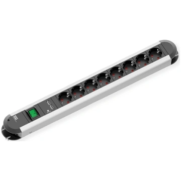 Bachmann PRIMO socket strip 8x earthing contact, 2