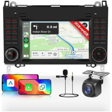 Hodozzy 2G + 64G auto radio priekš Mercedes Benz B