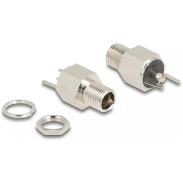 DeLOCK savienotājs DC 5.5 x 2.5 mm sieviešu caurul