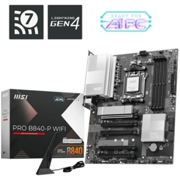 Mainboard|MSI|AMD B840|SAM5|ATX|Memory DDR5|Memory
