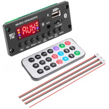 2*25W Bluetooth 5.0 MP3 WMA dekodera plate 5V-20V