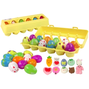 Squishy Easter Eggs Set 12 Pieces