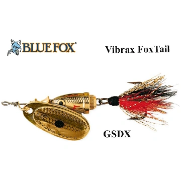 Rotējošais māneklis Blue Fox Vibrax Foxtail GSDX 6