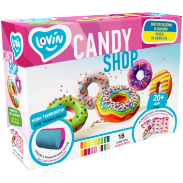 Plastilīns Lovin Candy Shop ETC41192