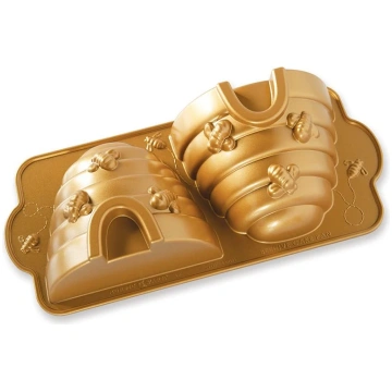 3D bišu stropa forma Beehive Bundt® zelta Nordic W