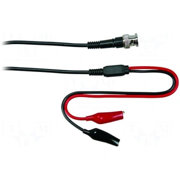 Test lead | 30VAC,60VDC | 1A | BNC plug,crocodile 