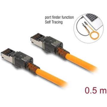 Delock RJ45 Network Cable with USB Type-C™ port fi