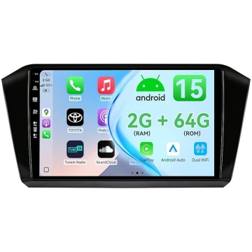 MSD 2+64G ekrāns Auto radio VW Passat B8 Magotan 2