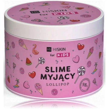 HiSkin Kids Slime Lollipop ķermeņa mazgāšanas līdz
