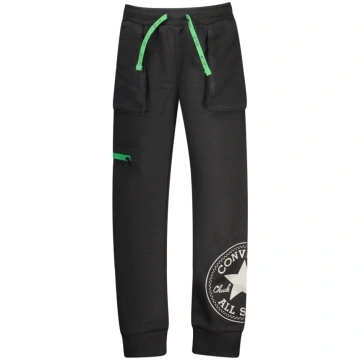 CONVERSE Bērnu garās sporta bikses, melnas