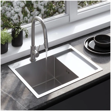 with kitchen faucet Rea