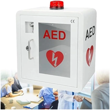 AED kabinets Pirmās palīdzības AED defibrilatora s