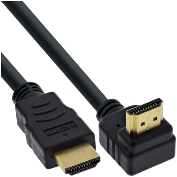 HDMI kabelis InLine 17055V 0.5m leņķveida High Spe