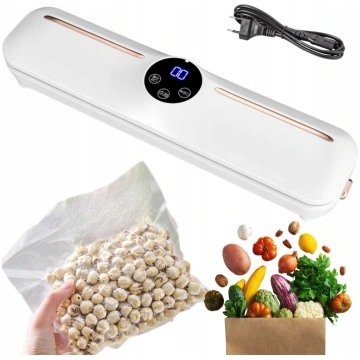 Vakuuma iepakotājs pārtikai ar 10 maisiņiem, 120W