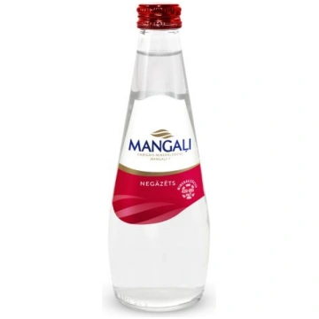 Minerālūdens Mangaļi, negāzēts, stikla pudelē, 0.3