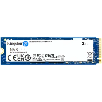 KINGSTON NV3 PCIe 4.0 NVMe 2TB M.2 SSD - metals (S