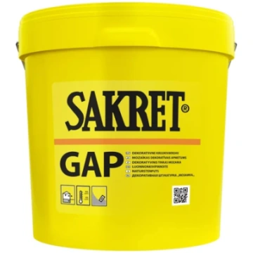 Sakret GAP 14kg Granīta-akrila apmetums, pildviela