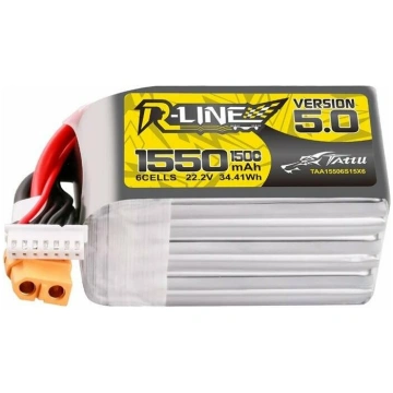 Tattu LIPO TATTU R-LINE VERSION 5.0 1550MAH 22.2V 