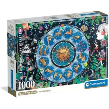 Clementoni Puzzle Compact Astrological Chart 1000 