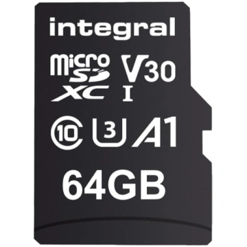 Integral 64 GB dubultā iepakojumā MicroSD kartes, 